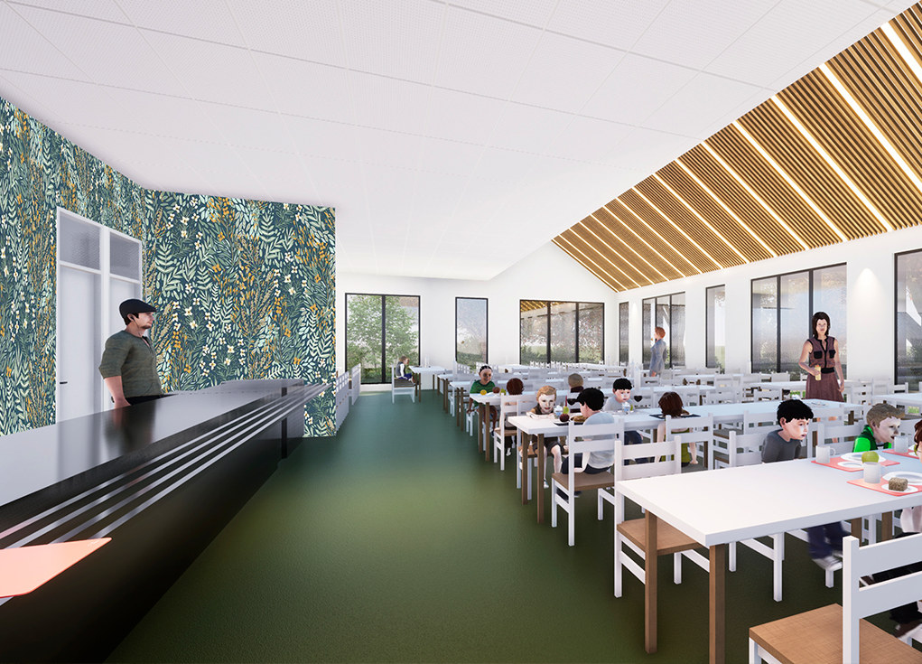 Visualisation d'un restaurant scolaire