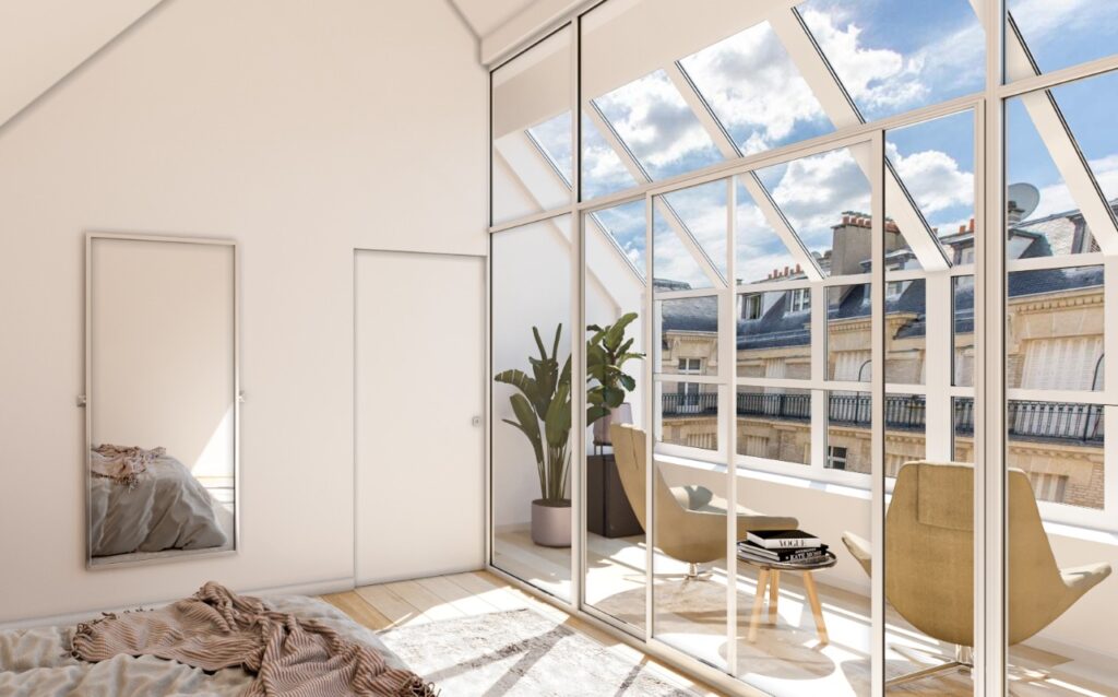 Surélévation d'un batiment existant