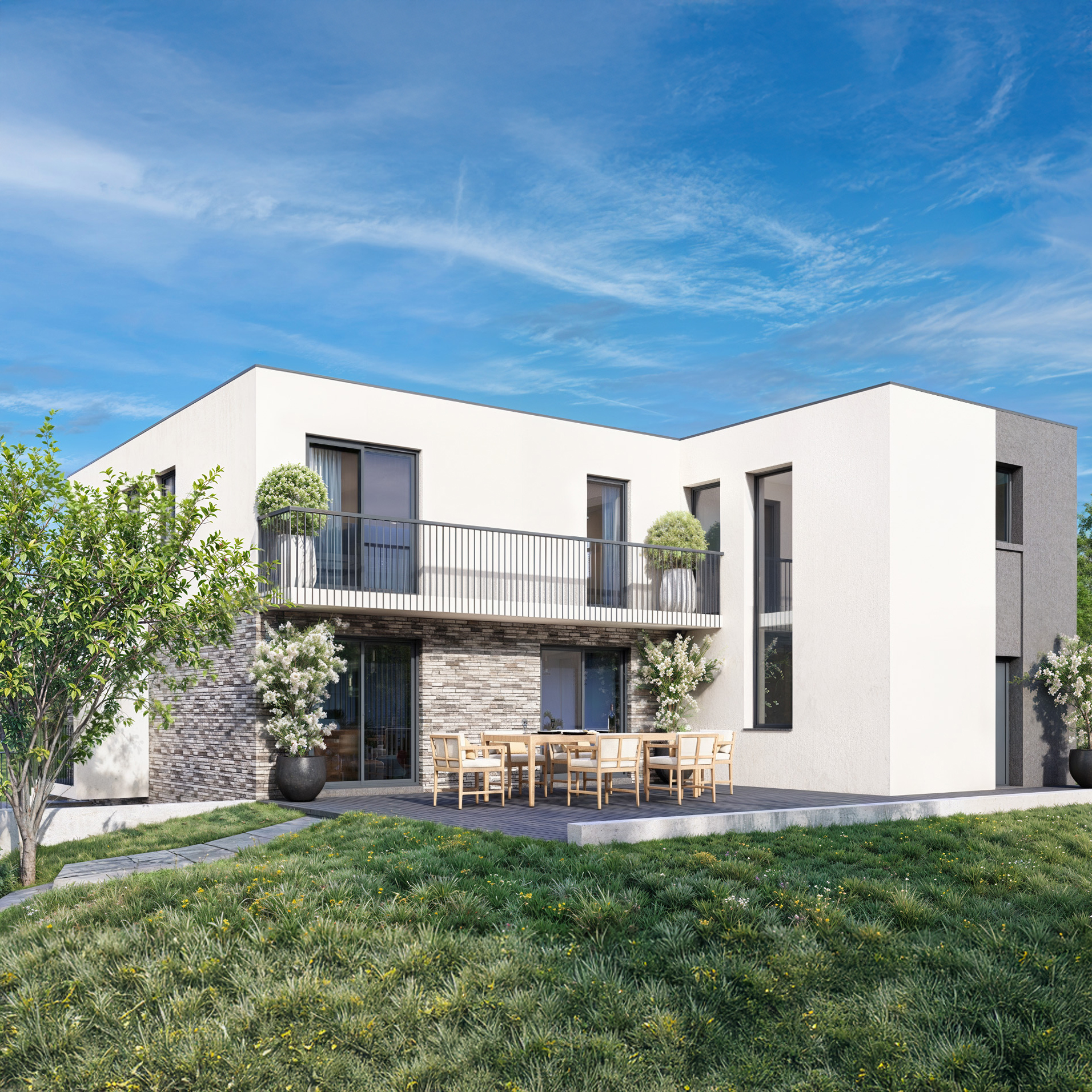 surélévation maison chessy 77 - rénovation maison | cabinet architecte 77