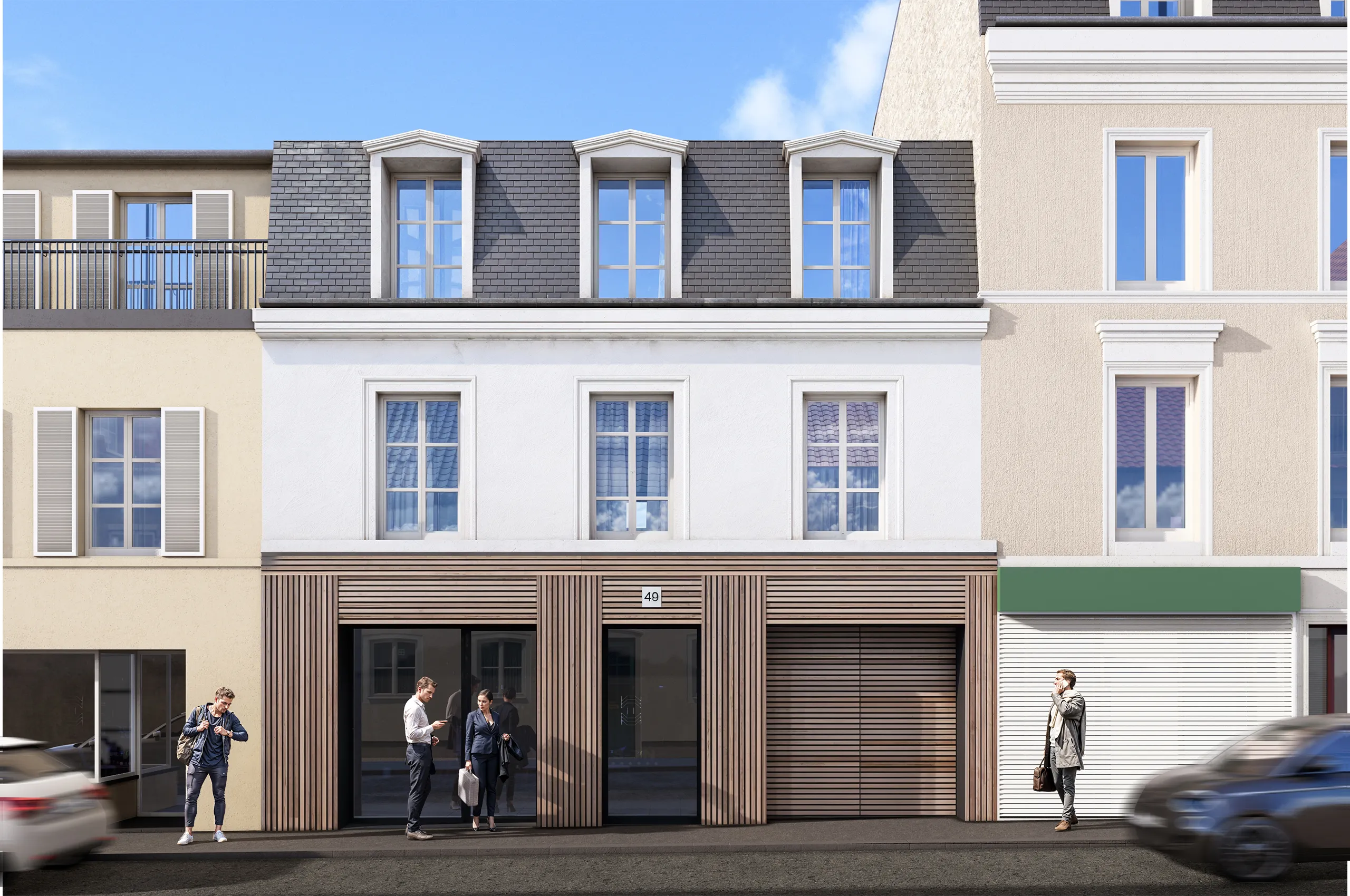 renovation restaurant paris, cabinet architecte paris, architecte 77, aménagement restaurant paris, rénovation facade restaurant paris