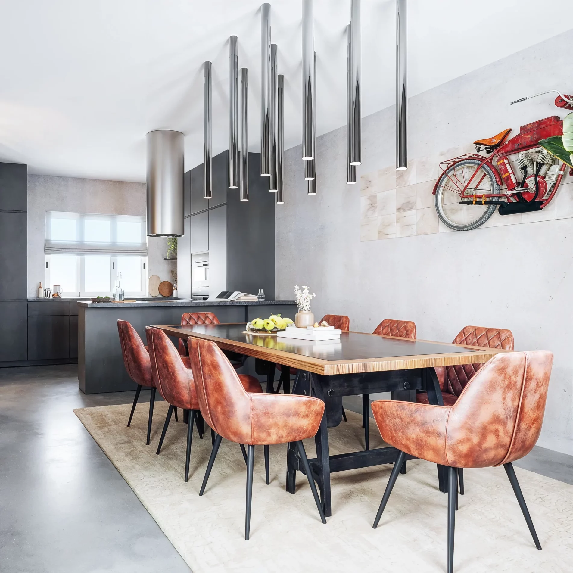 décoration style industriel, architecte intérieur L’Haÿ-les-Roses, aménagement maison existante, EFi Studio, design industriel chic, rénovation intérieure, architecte décoration maison, aménagement espace de vie, maison moderne industrielle, projet décoration sur mesure