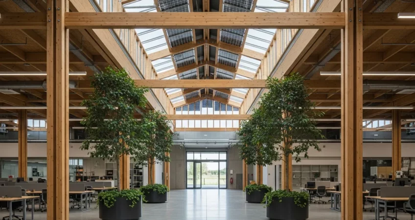 Les avantages de la construction d’entrepôts écoresponsables  