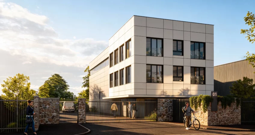 Construction batiment chalifert  