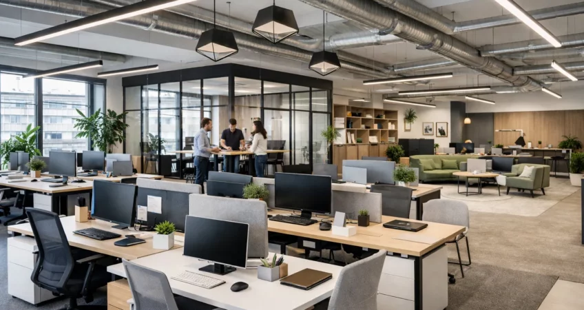 Créer un plateau de bureaux fonctionnel et évolutif avec votre architecte bureaux IDF  