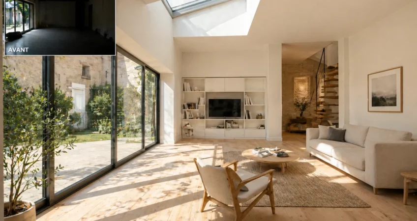 Optimiser la lumière naturelle dans une rénovation : ce que seul un architecte voit  