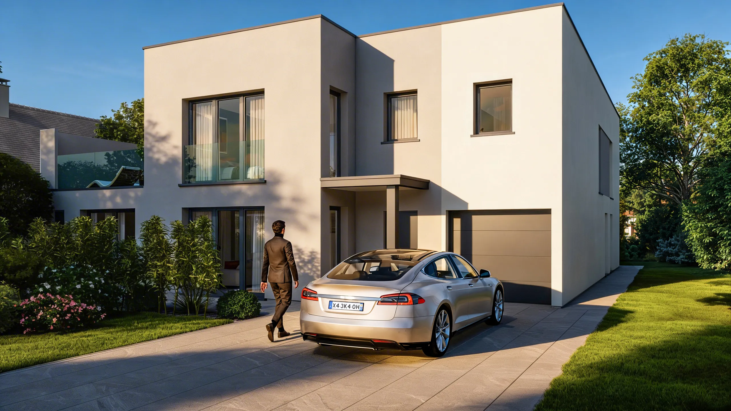 extension maison Chanteloup-en-Brie, surélévation maison 77, extension bois contemporaine, maison toit plat végétalisé, architecte extension Seine-et-Marne, maison contemporaine bois, aménagement intérieur moderne, architecte maison individuelle 77, EFi Studio architecte, rénovation et extension contemporaine.