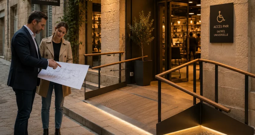Architecte et accessibilité PMR : Obligations, solutions et dérogations pour votre ERP  