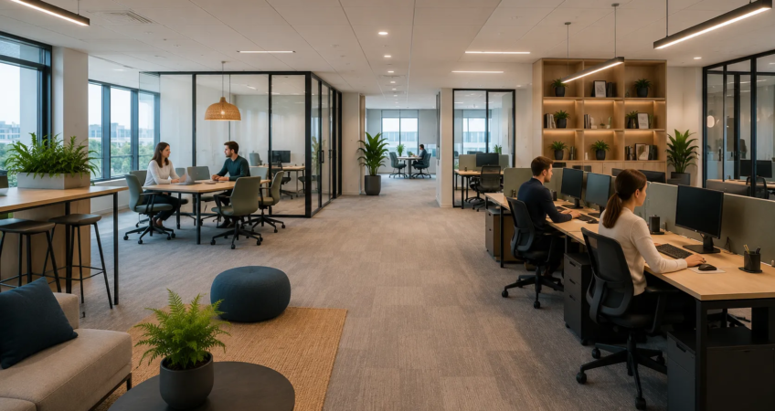 Bureaux flexibles : comment concevoir des espaces capables d’évoluer ?  