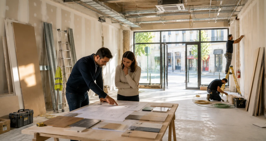 Combien coûte l’aménagement d’un local commercial ?  